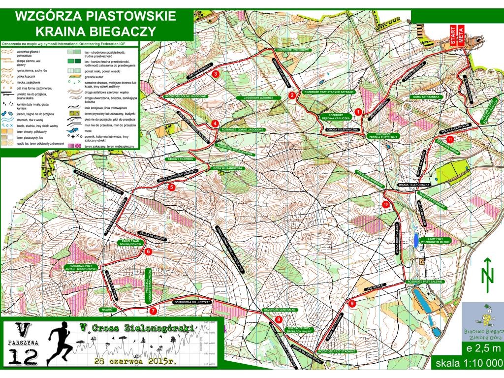 Trasy biegowe: Parszywa 12 trasa biegu v5